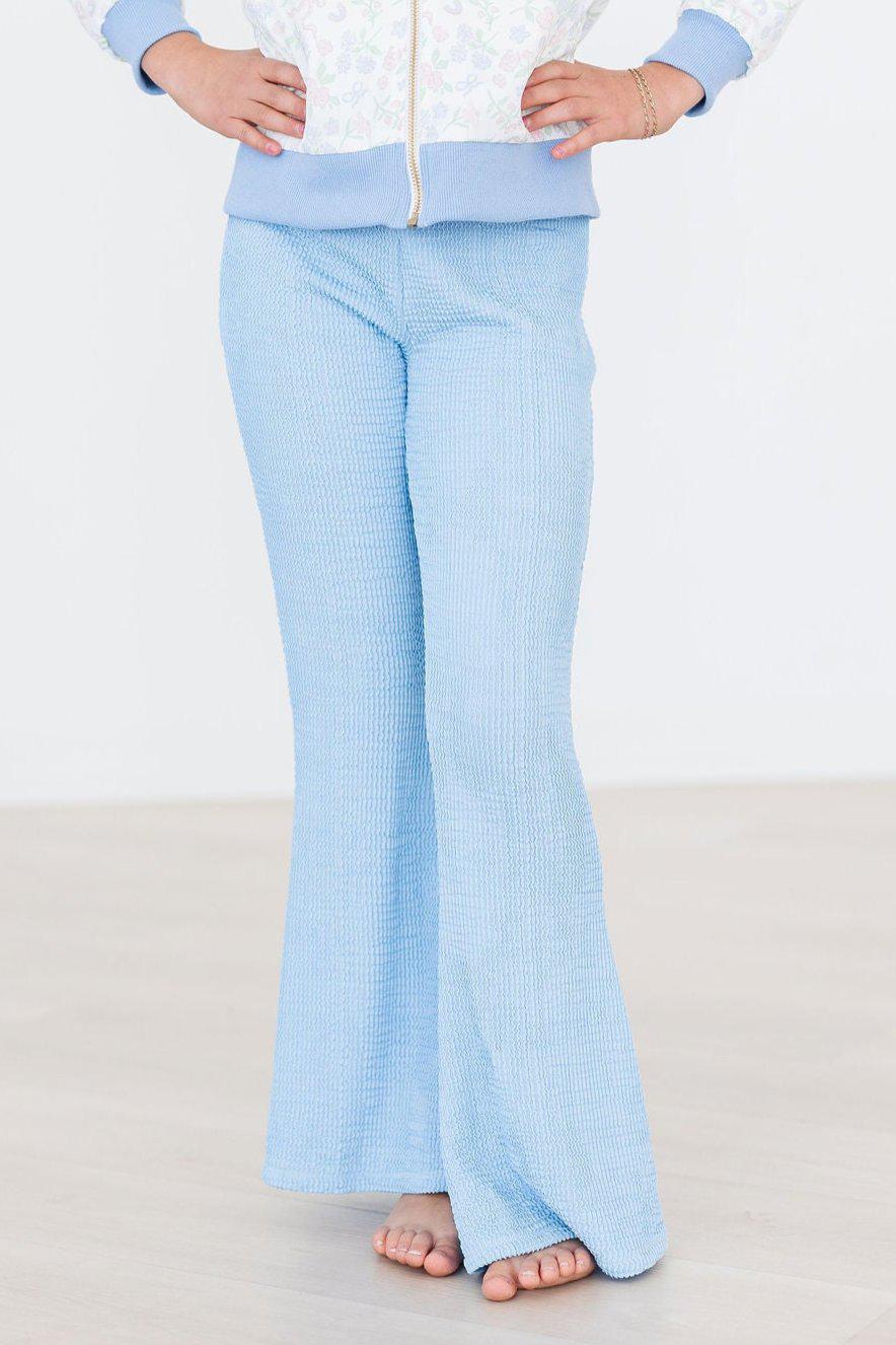 SALE Sky Blue Scrunchy Bells