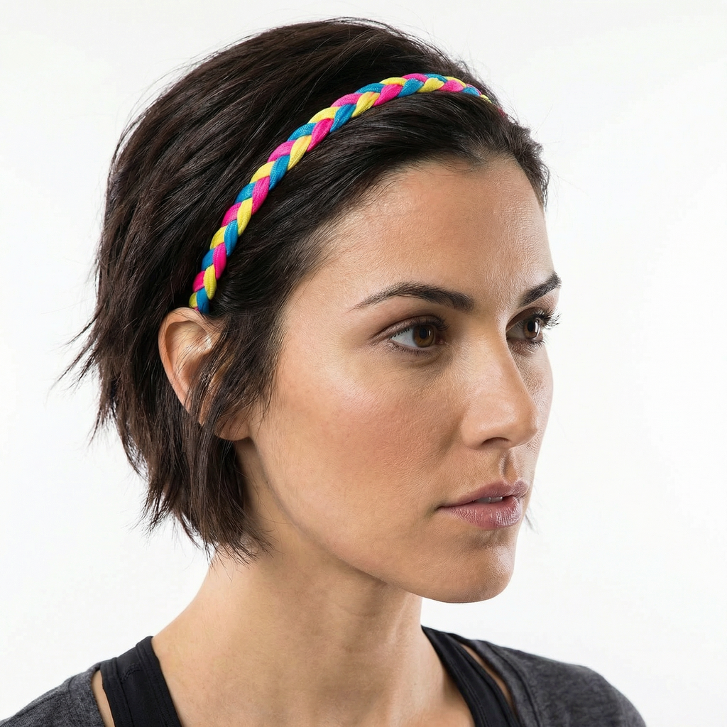 Stretchy Braid Headbands | Yoga Workout Headband Packs and Singles