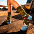 These Are My Road Trip Socks | Fun Travel-Inspired Crew Socks