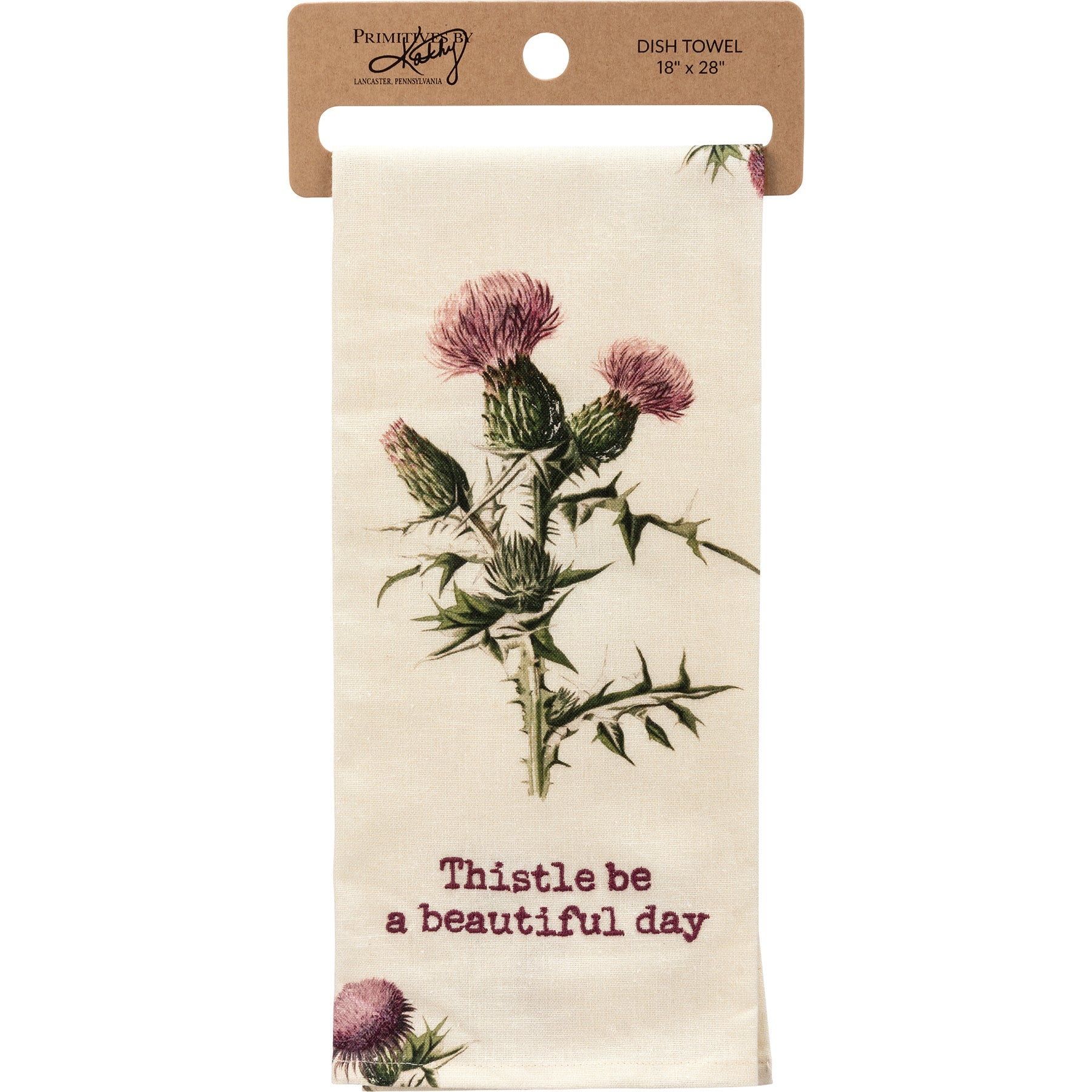 Thistle Bundle | Knock Your Socks Off Journal & Be a Beautiful Day Towel