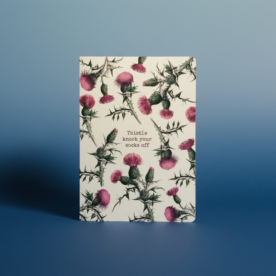 Thistle Bundle | Knock Your Socks Off Journal & Be a Beautiful Day Towel