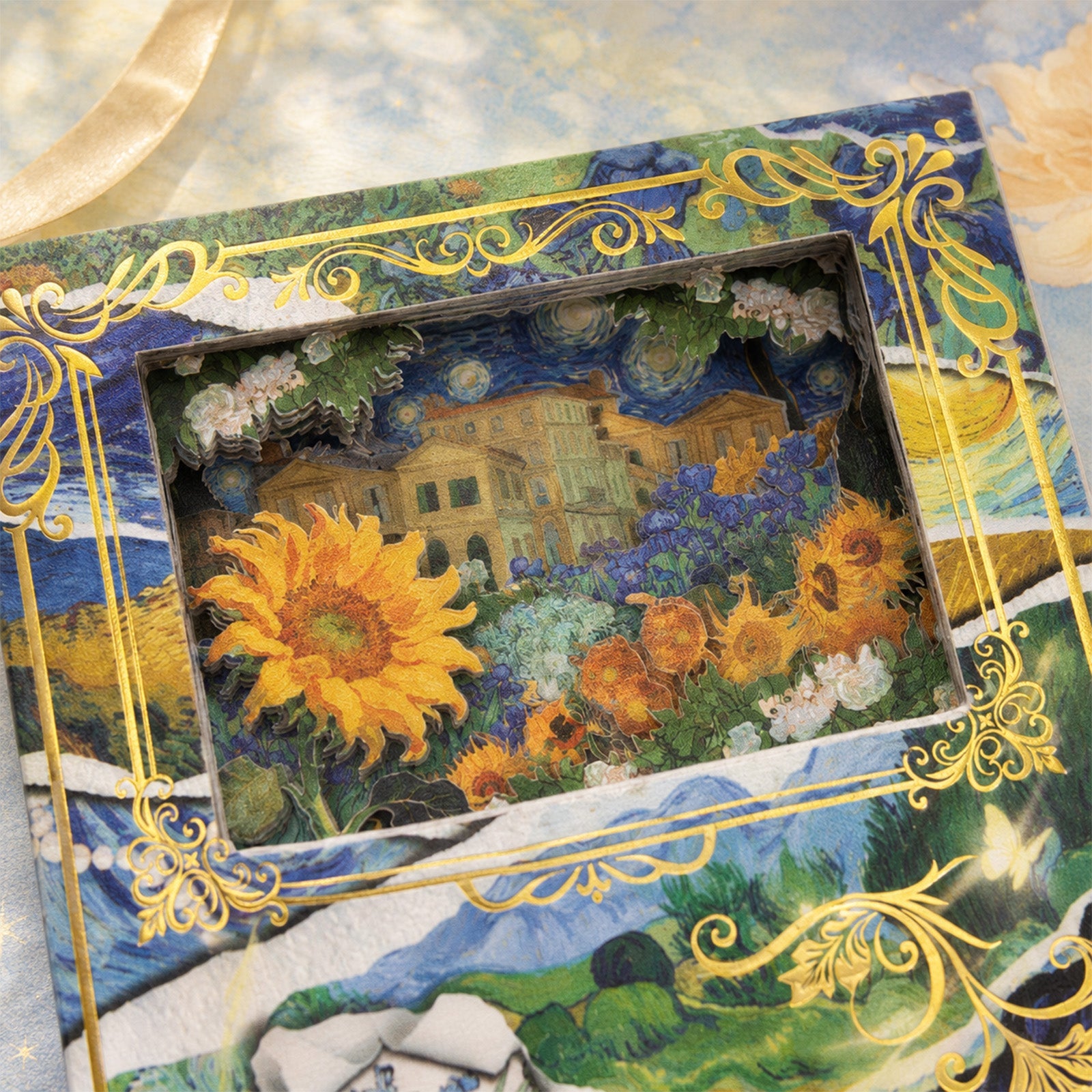 Van Gogh's World 3D Cutout Journal | 50 Pages