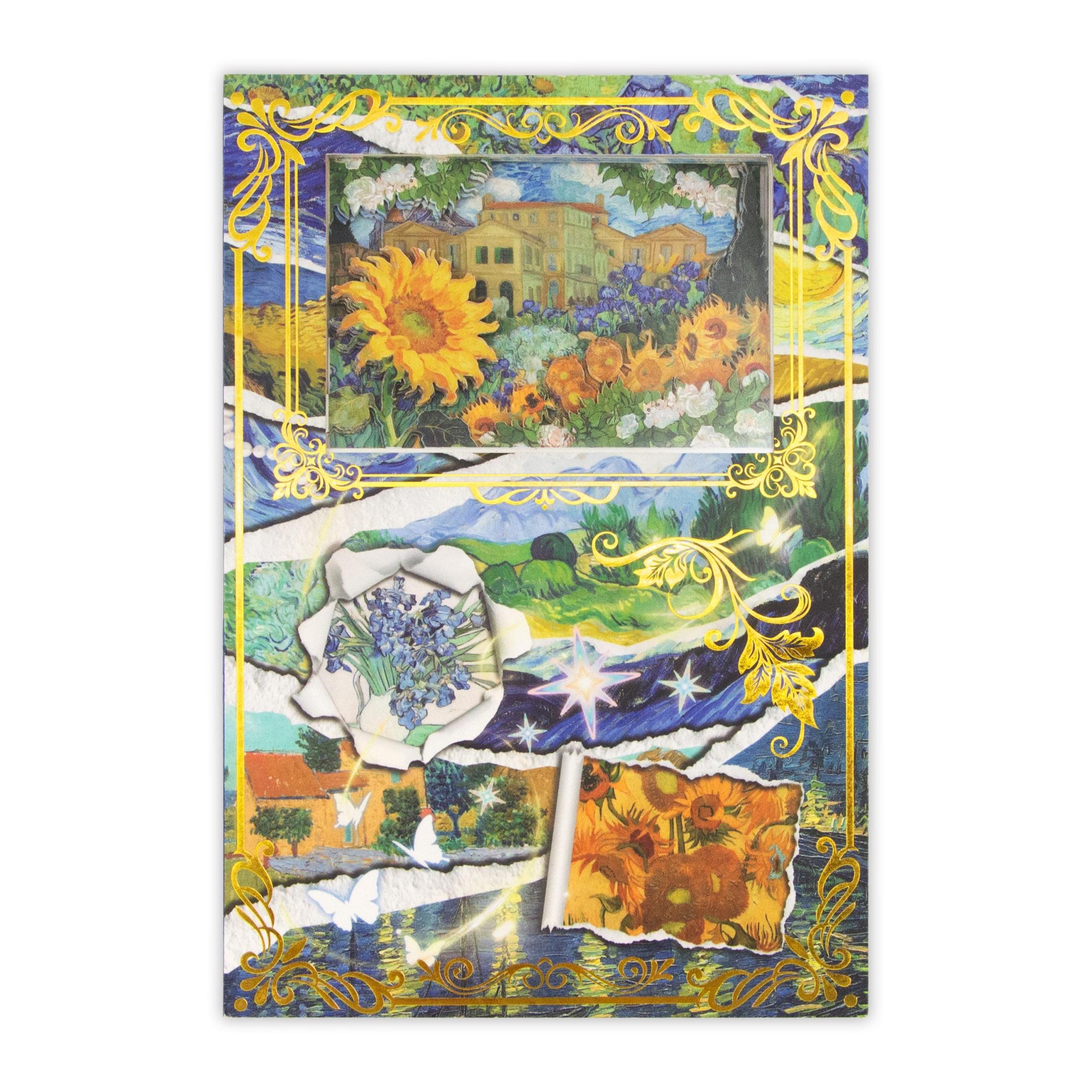 Van Gogh's World 3D Cutout Journal | 50 Pages