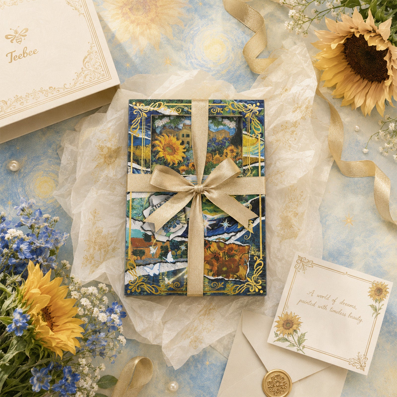 Van Gogh's World 3D Cutout Journal | 50 Pages
