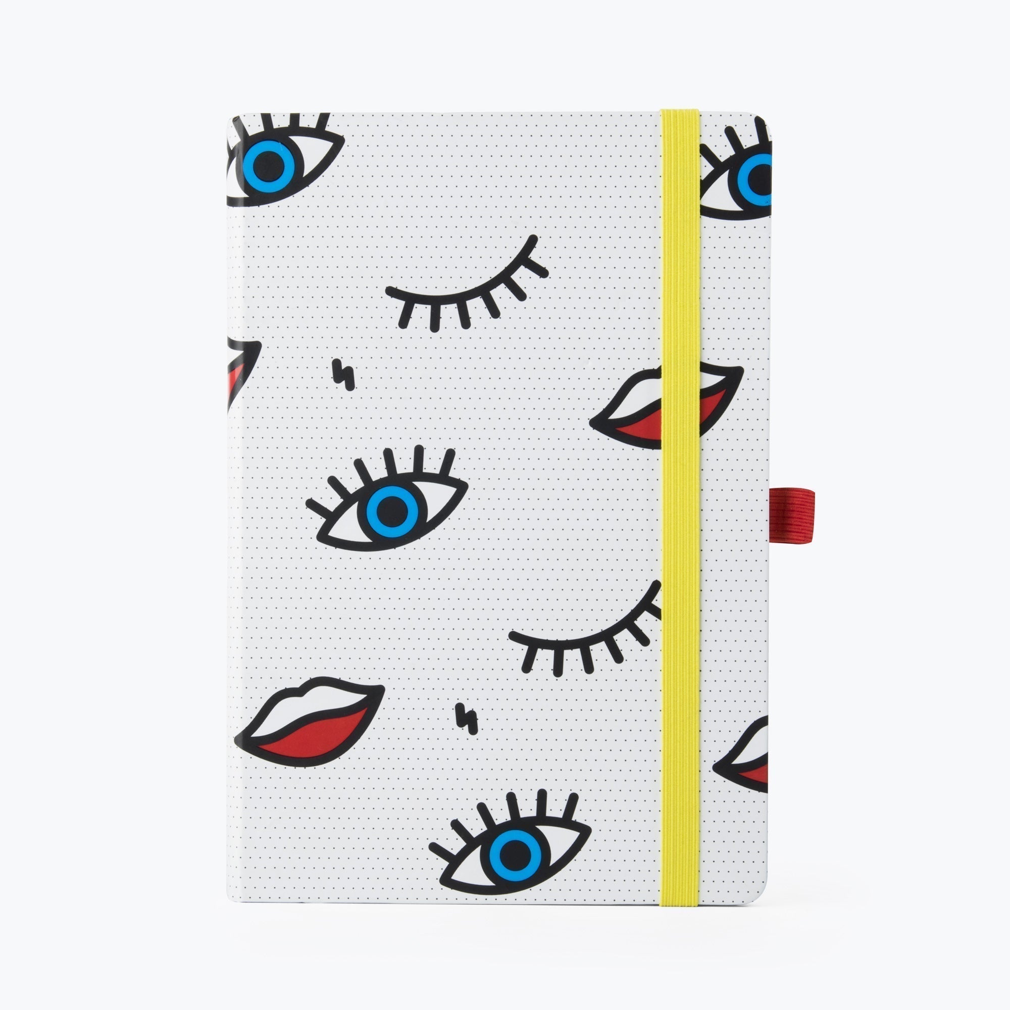 Wink Pop Art Notebook with 190 Dot Grid Pages