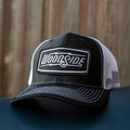 Woodside Black/White Snapback Trucker Hat