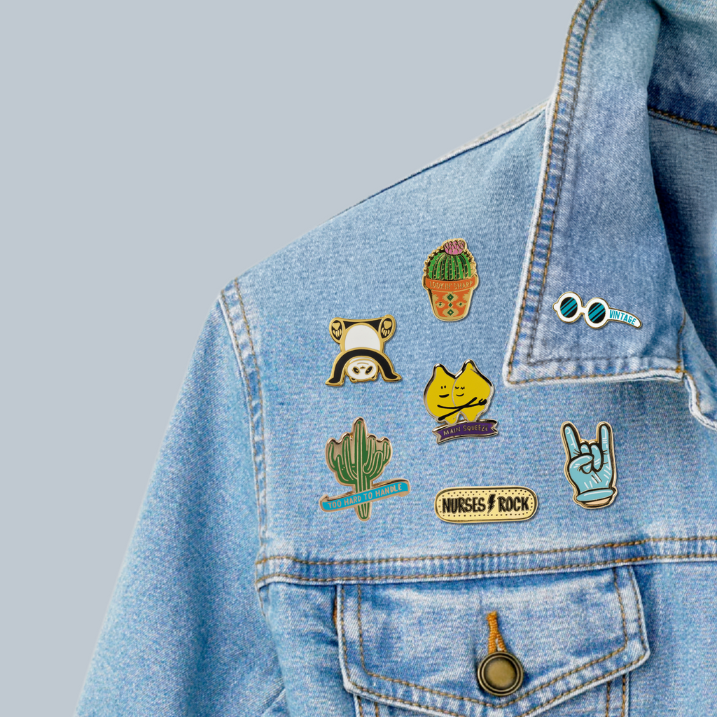 I'm Not Old, I'm Vintage Enamel Pin
