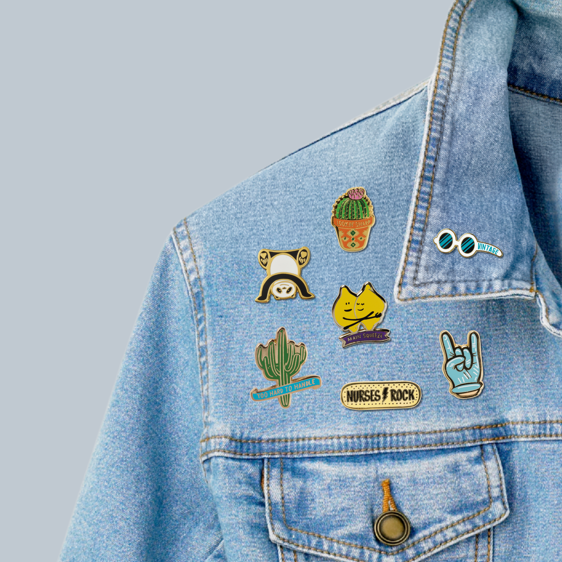I'm Not Old, I'm Vintage Enamel Pin
