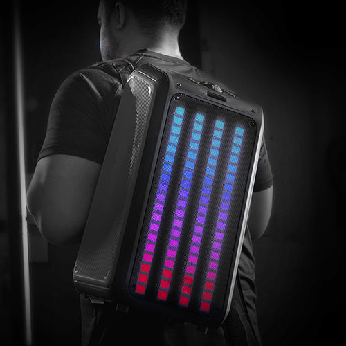 IQ Sound 2 x 6.5" Sound Traveler Portable Backpack Speaker