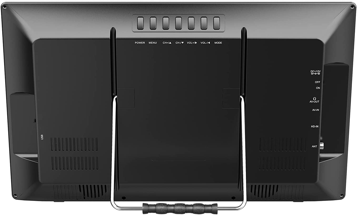 Naxa Portable 16" Television & Digital Multimedia Player with Built-in Rechargeable Lithium Battery & DC Car Cord