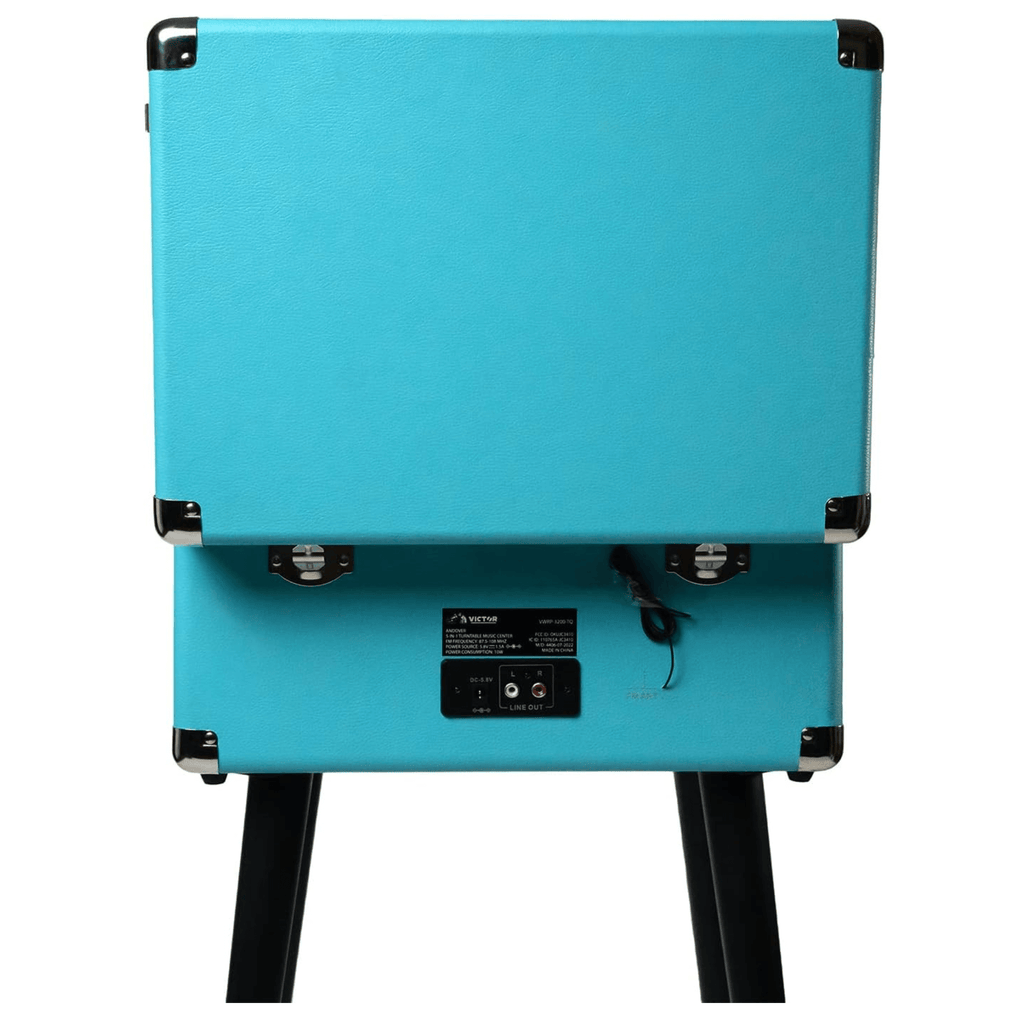 Victor Andover 5-in-1 Music Center Turquoise - Refurbished