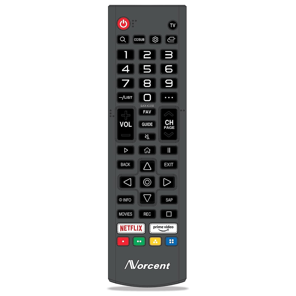 Norcent 24 Inch 720P LED HD Smart TV Wall-Mountable with Surround Sound