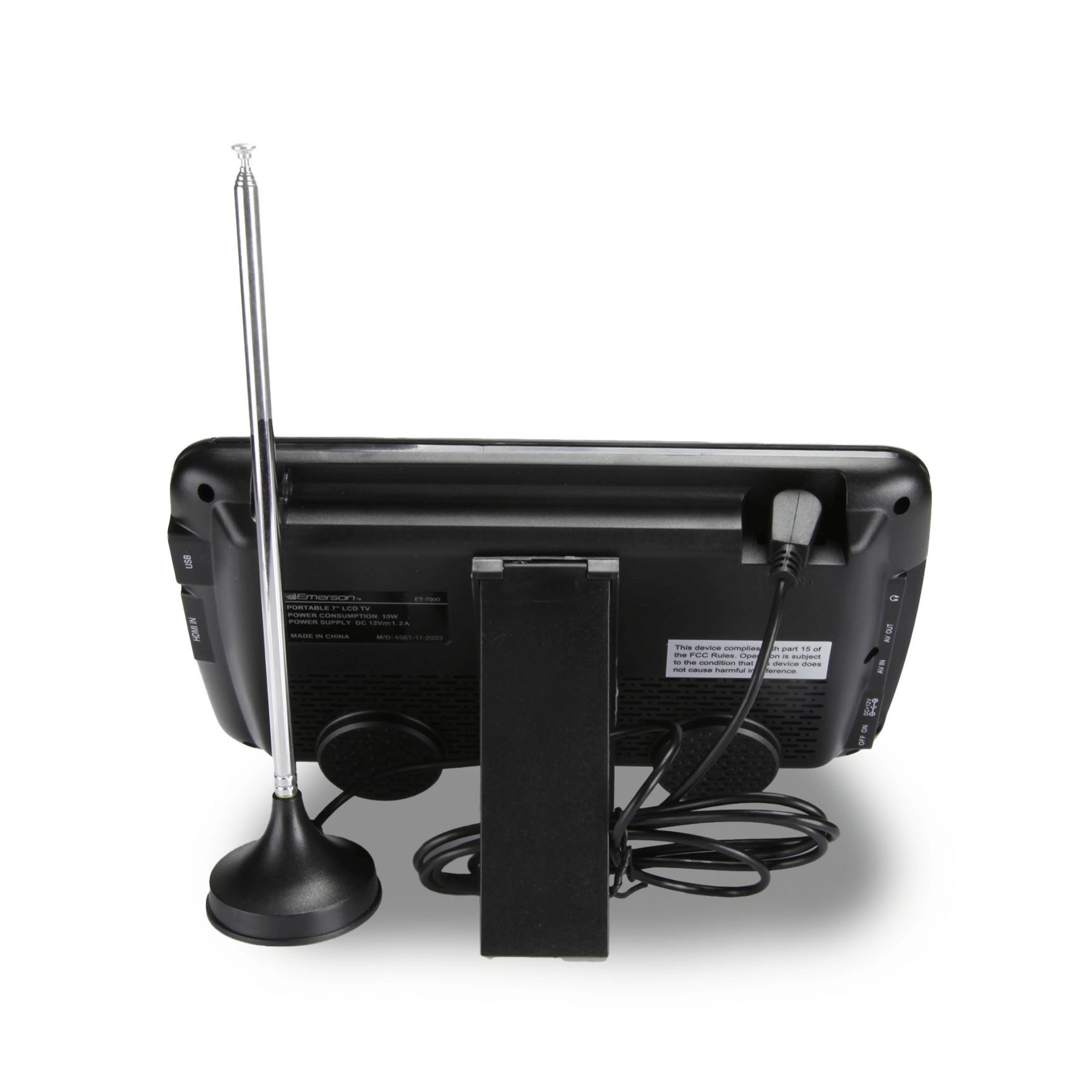 Emerson Portable 7" TV and Digital Multimedia Player - Refurbished