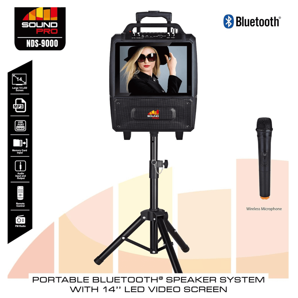 Naxa Portable Bluetooth Speaker System - Refurbished