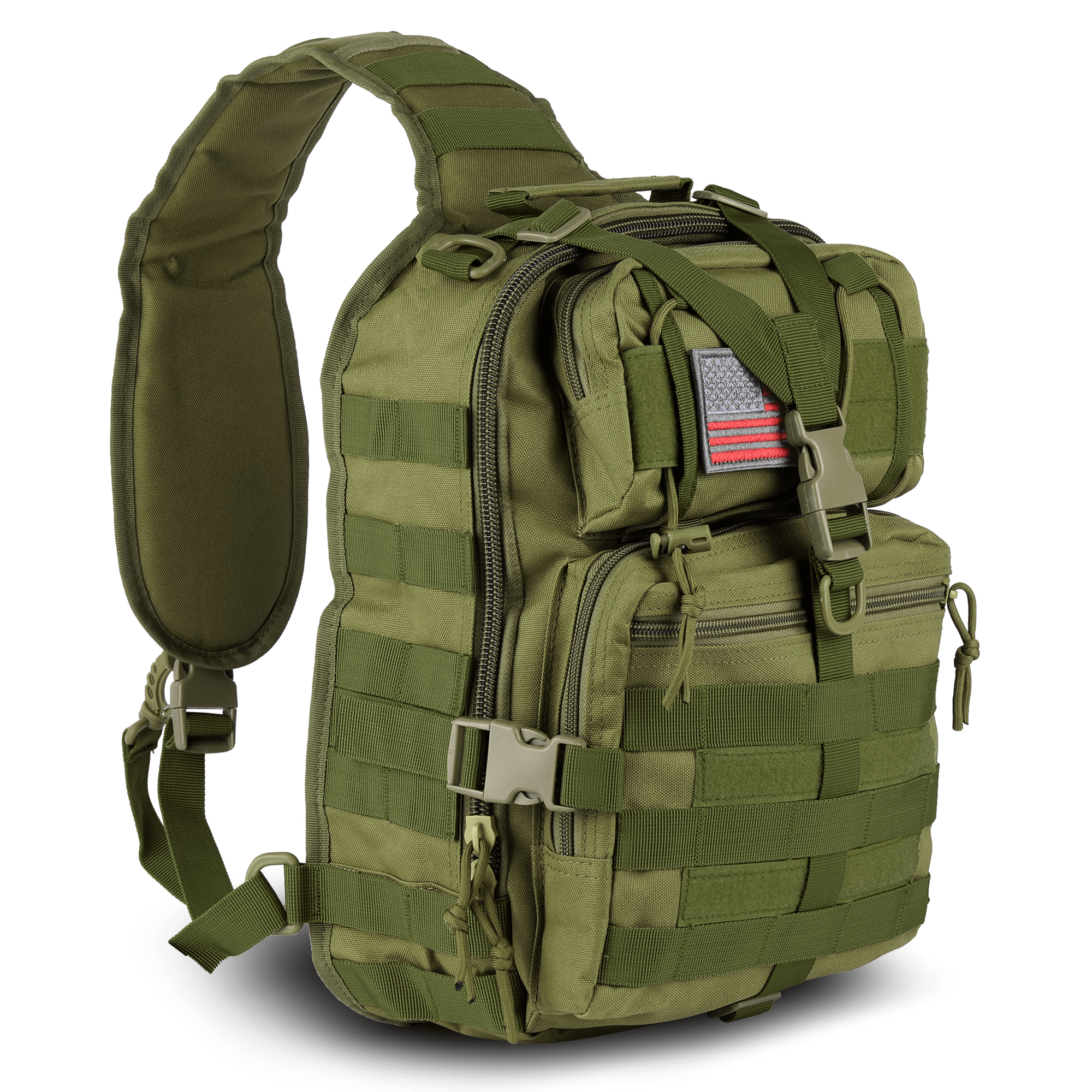 XGear Tactical 14L Range Sling Bag Backpack with Adjustable Strap