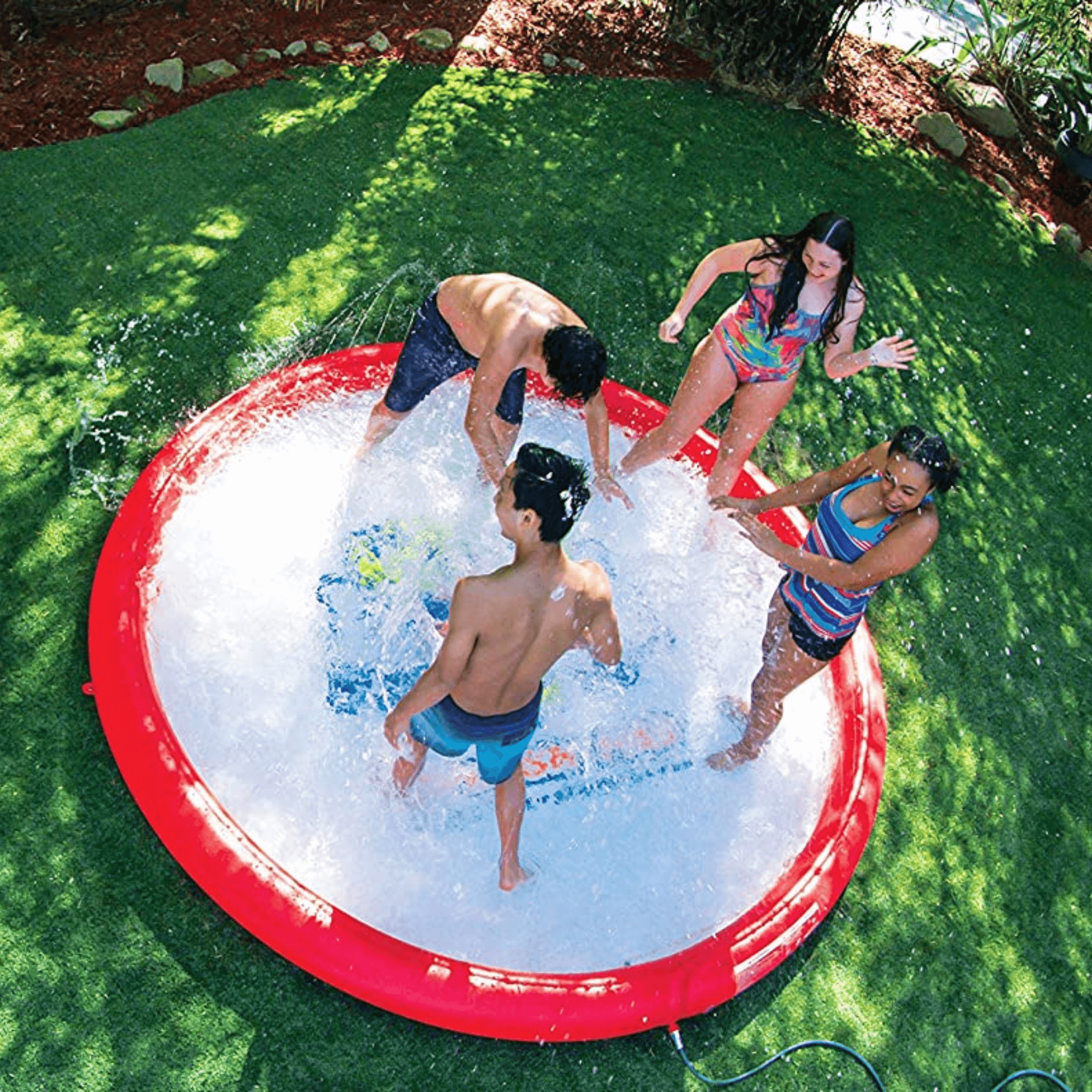 WOW Watersports Super Splash Pad 12' with Adjustable Sprinkler and Wading Pool