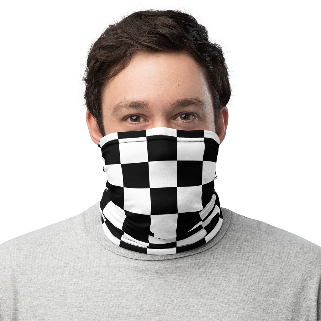 CM Checkered Flag Neck Gaiter