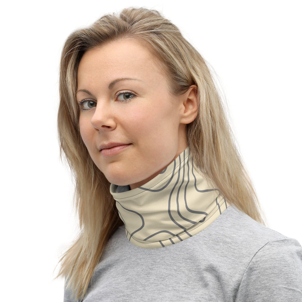 Natural Topo Neck Gaiter