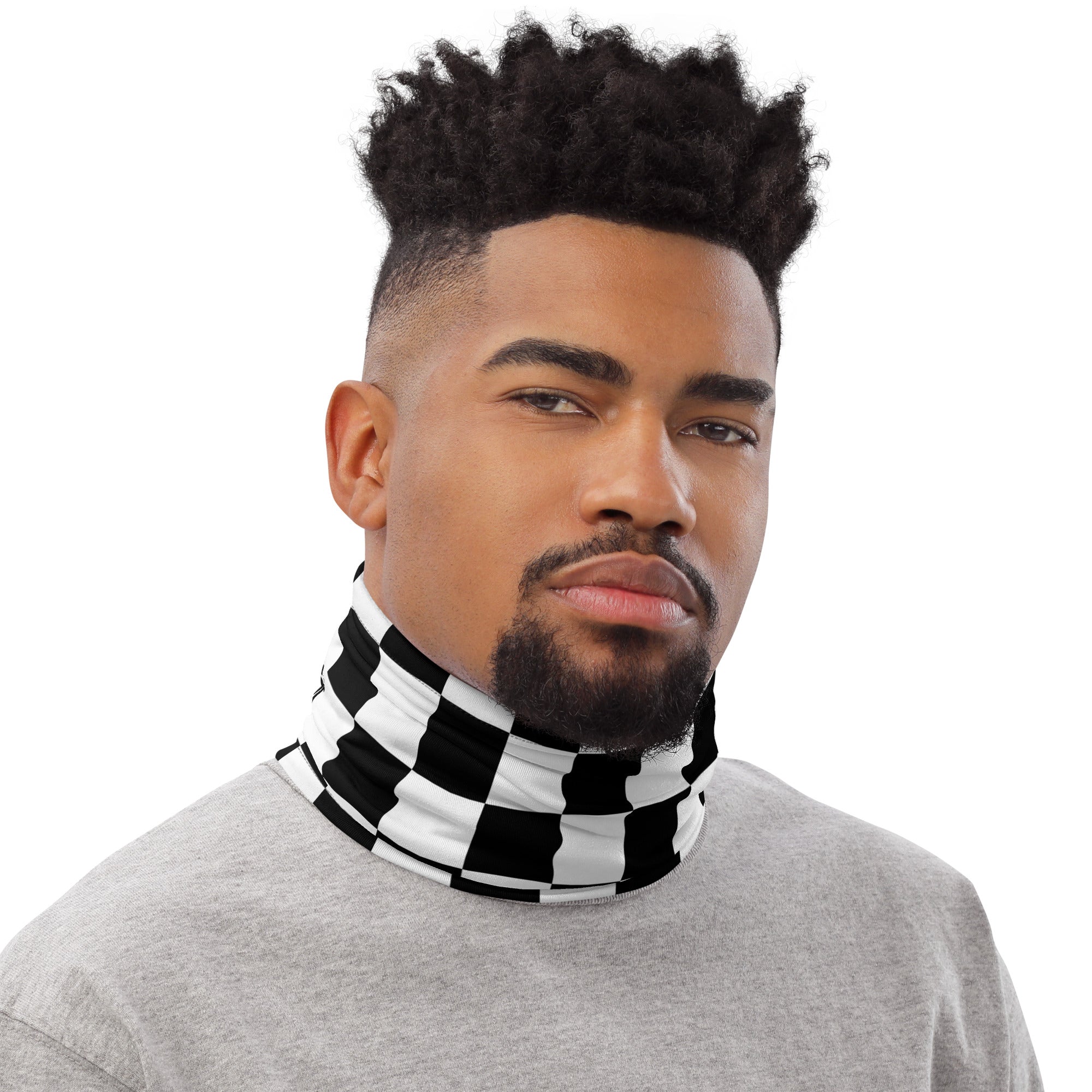 CM Checkered Flag Neck Gaiter