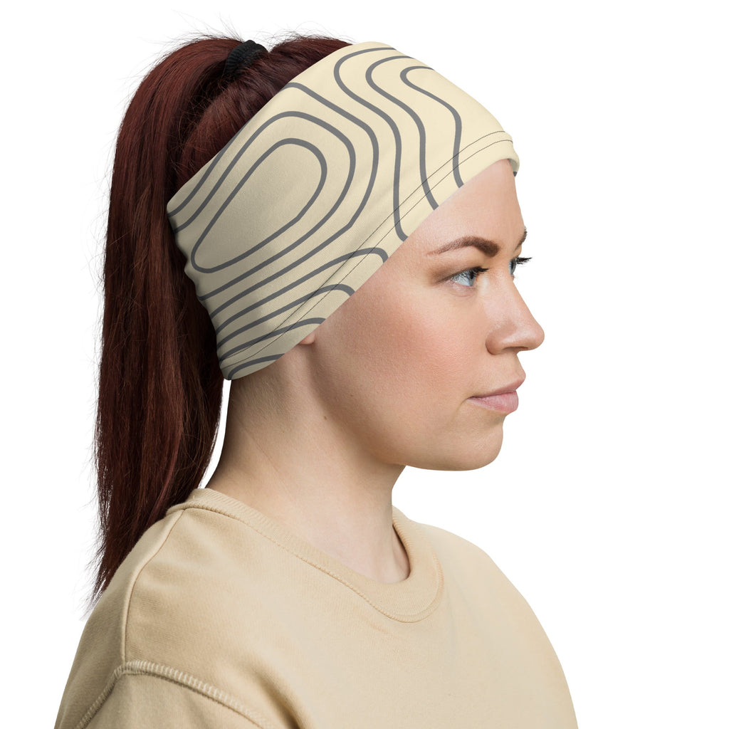 Natural Topo Neck Gaiter