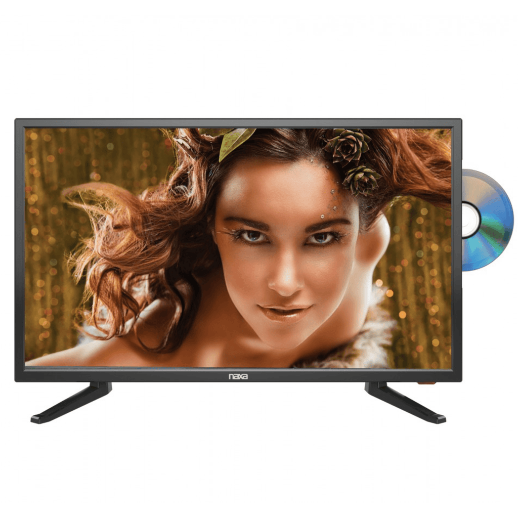 Naxa 24" 12V ACDC LED HD Television with DVD Player - Refurbished