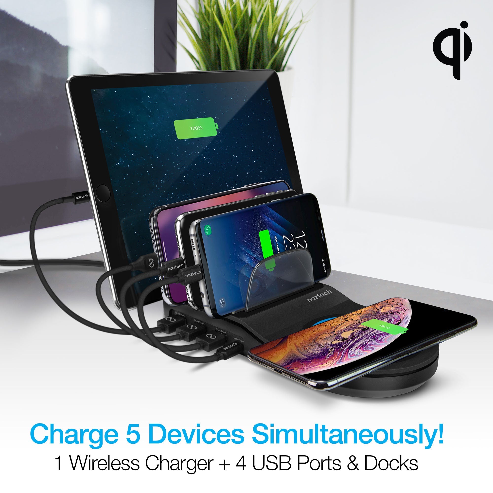 Naztech Wireless Power Hub 5