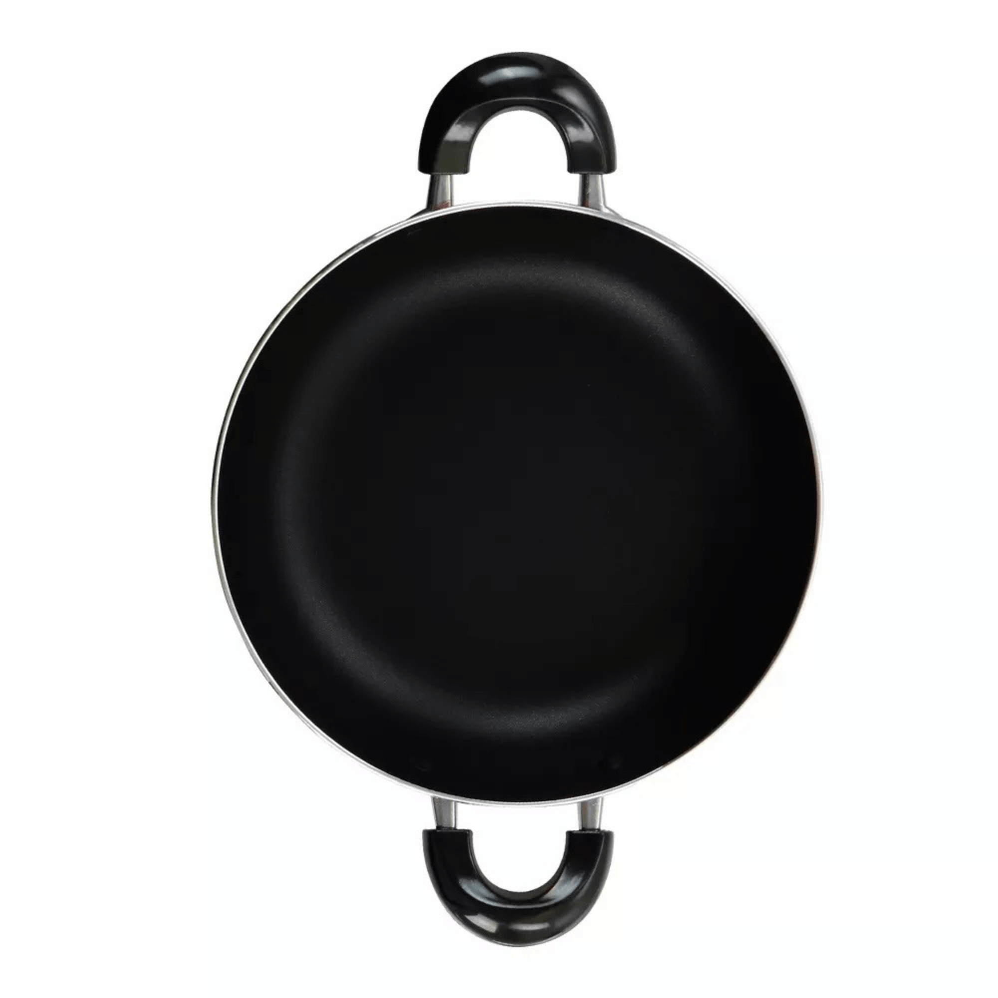Better Chef 10" Aluminum Non-Stick Metallic Red Deep Fryer with Glass Lid