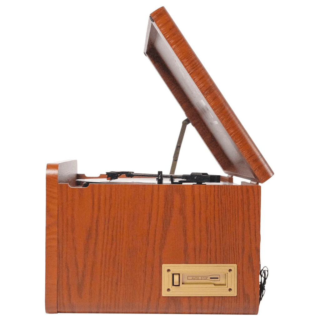 Victor Monument 8-in-1 Wood Music Center Mahogany - Refurbished