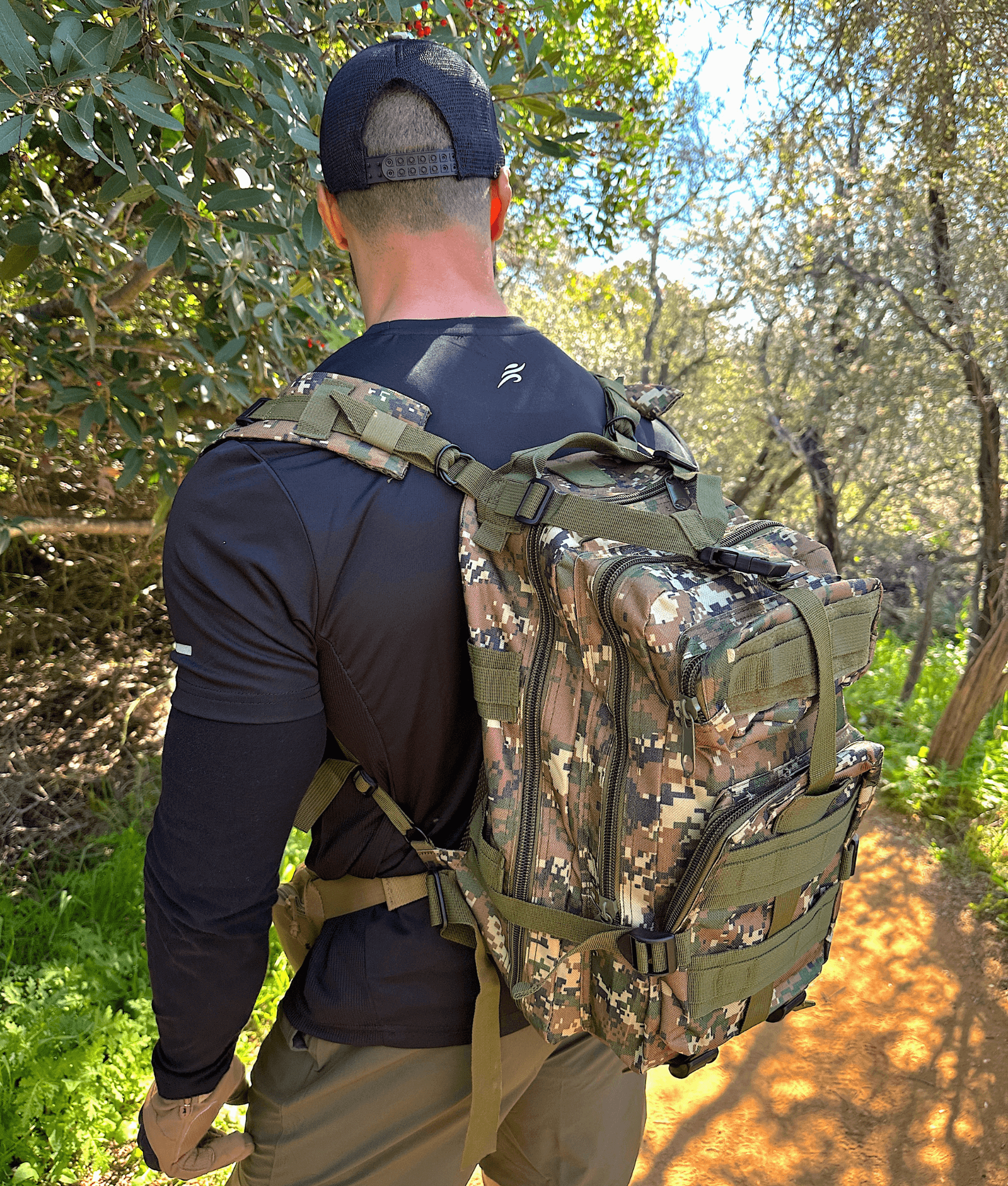 JupiterGear 25L Unisex Backpack Molle Bag Rucksack Range Bag