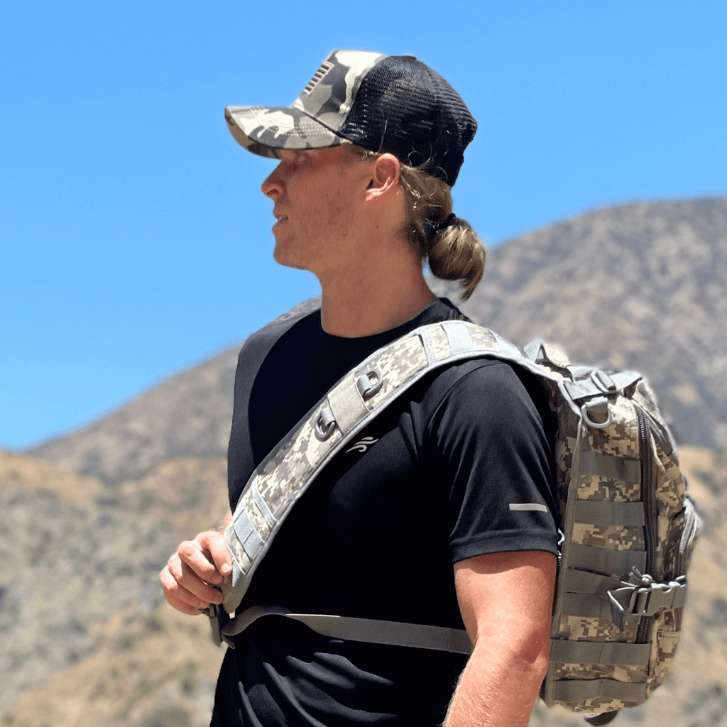 JupiterGear American Flag Trucker Hat with Adjustable Strap | Breathable & Unisex