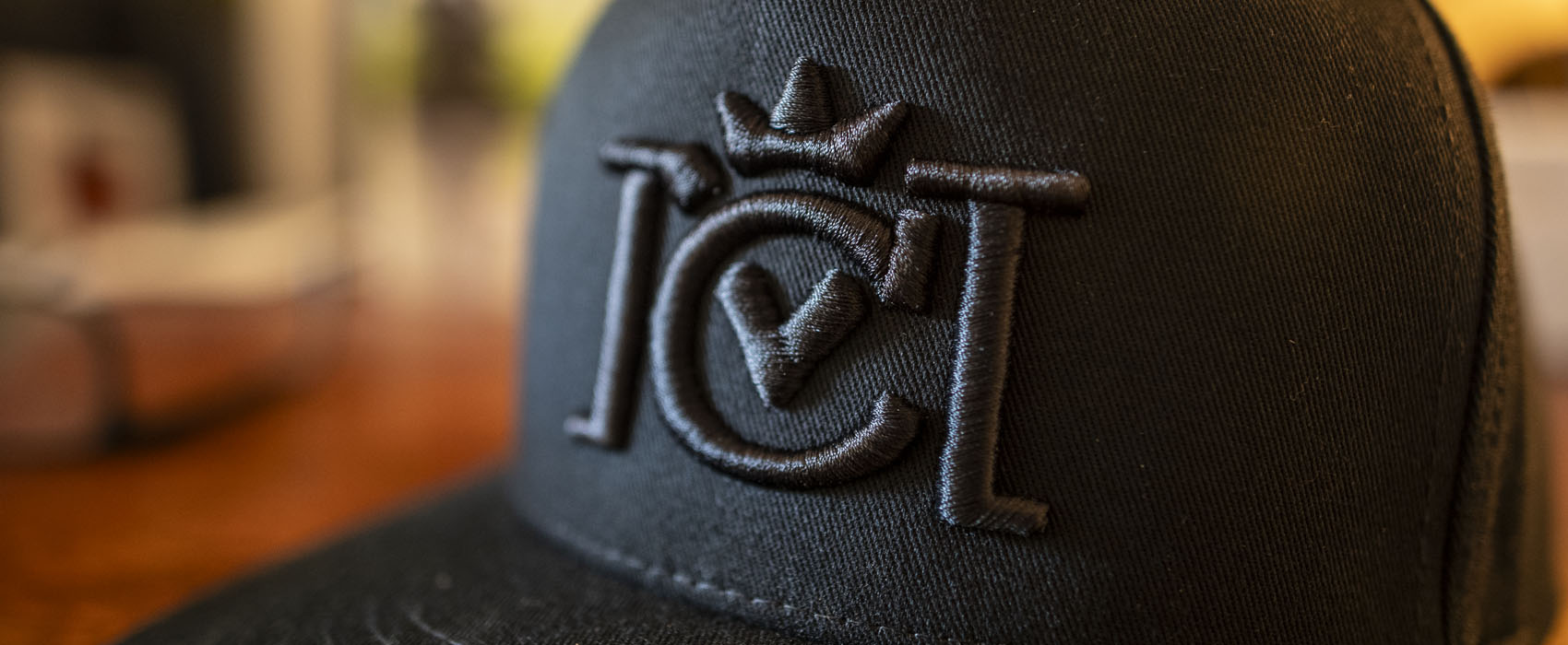 Crown Moto Logo 3D Embroidered Flexfit Hat