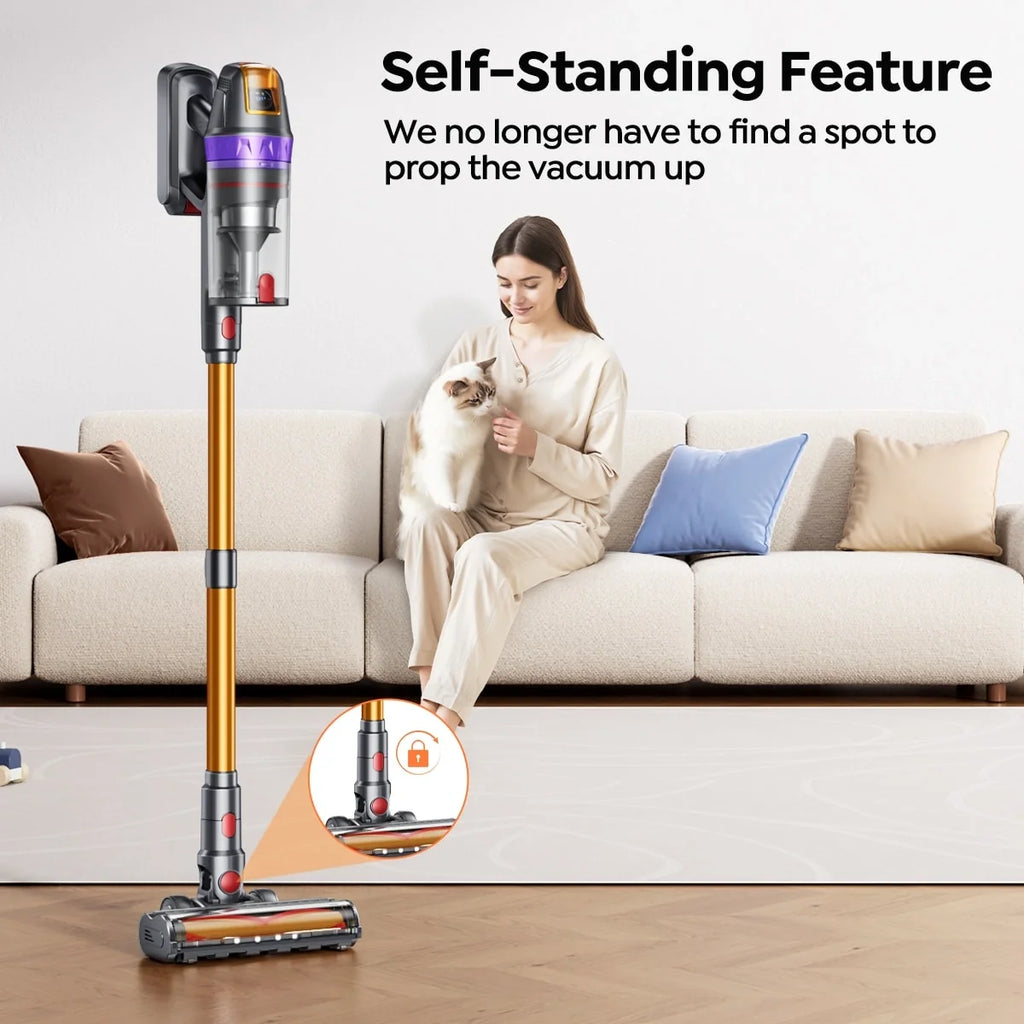 【Flash Sale】Buture VC90 Cordless Stick Vacuum Cleaner | 650W 55KPA