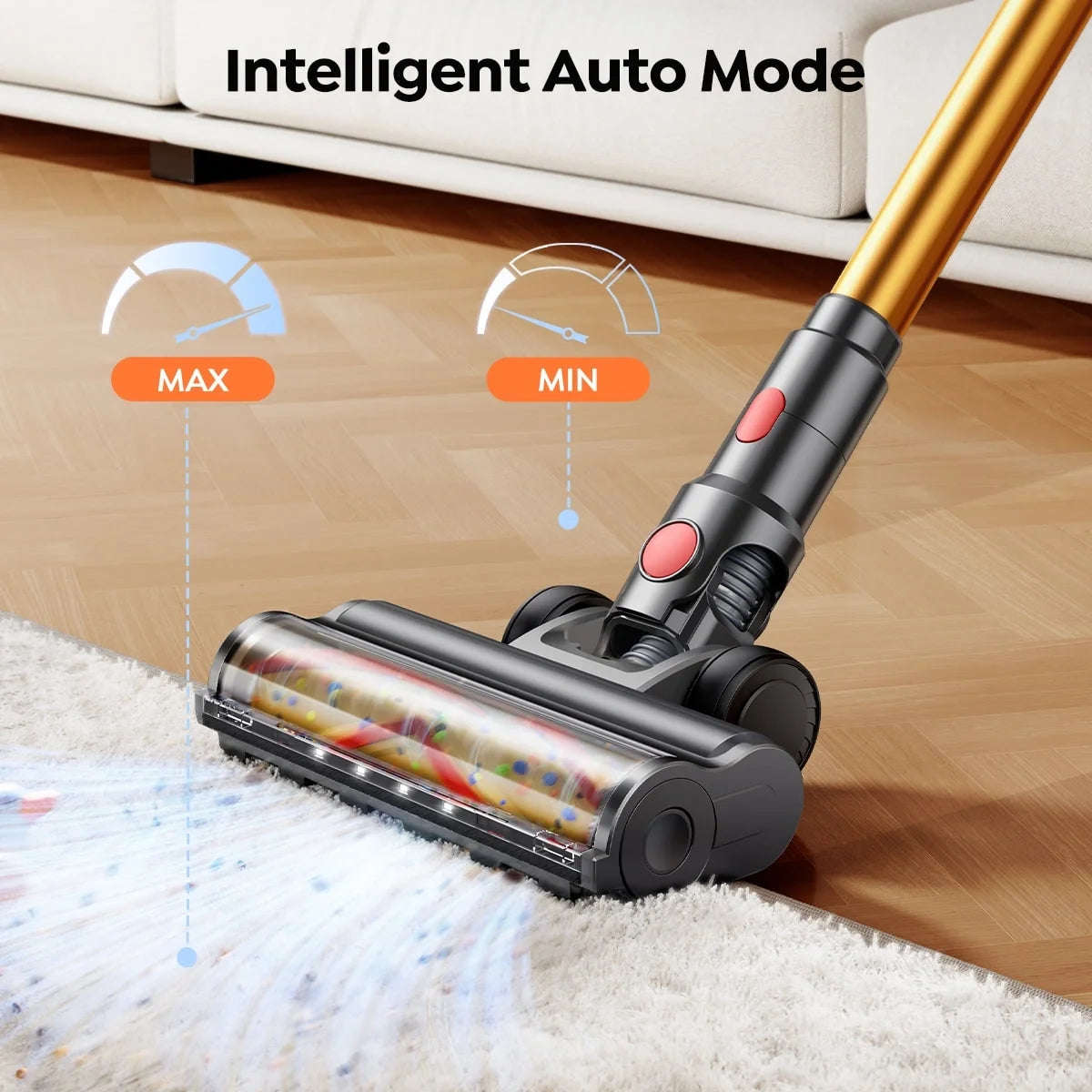 【Flash Sale】Buture VC90 Cordless Stick Vacuum Cleaner | 650W 55KPA