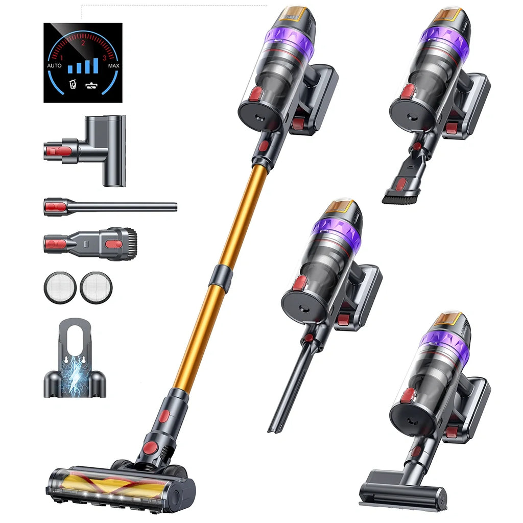【Flash Sale】Buture VC90 Cordless Stick Vacuum Cleaner | 650W 55KPA