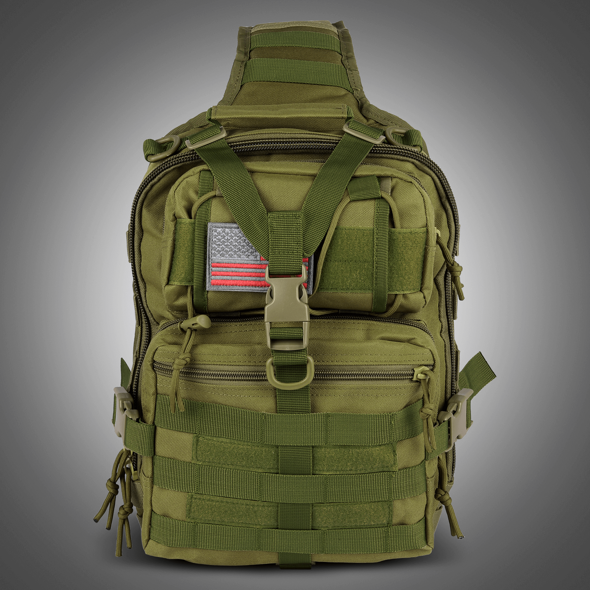 XGear Tactical 14L Range Sling Bag Backpack with Adjustable Strap