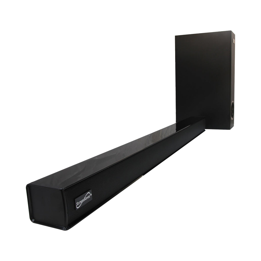 Supersonic 35" Optical Bluetooth Soundbar and Subwoofer