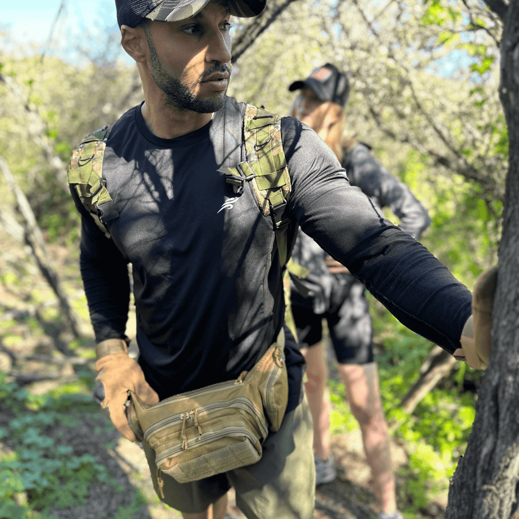 JupiterGear Tactical Military Fanny Pack Waist Bag & MOLLE EDC Pouch For Outdoor Activities