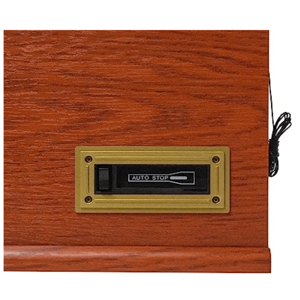 Victor State 7-in-1 Wood Music Center Mahogany - Refurbished