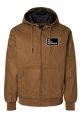 "Go ride a motorcycle" Premium Canvas Quilted Jacket