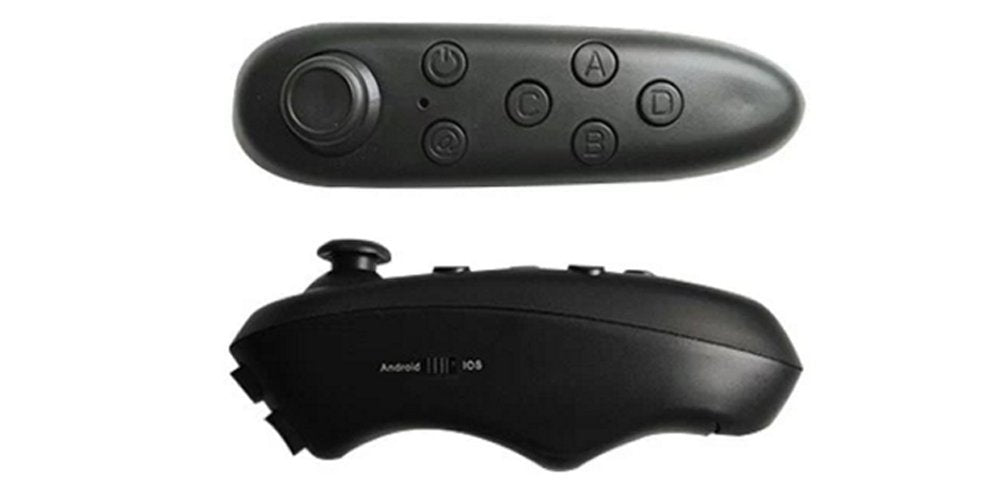 Bluetooth Remote Controller for Bluetooth Devices and 3D Virtual Reality Headsets