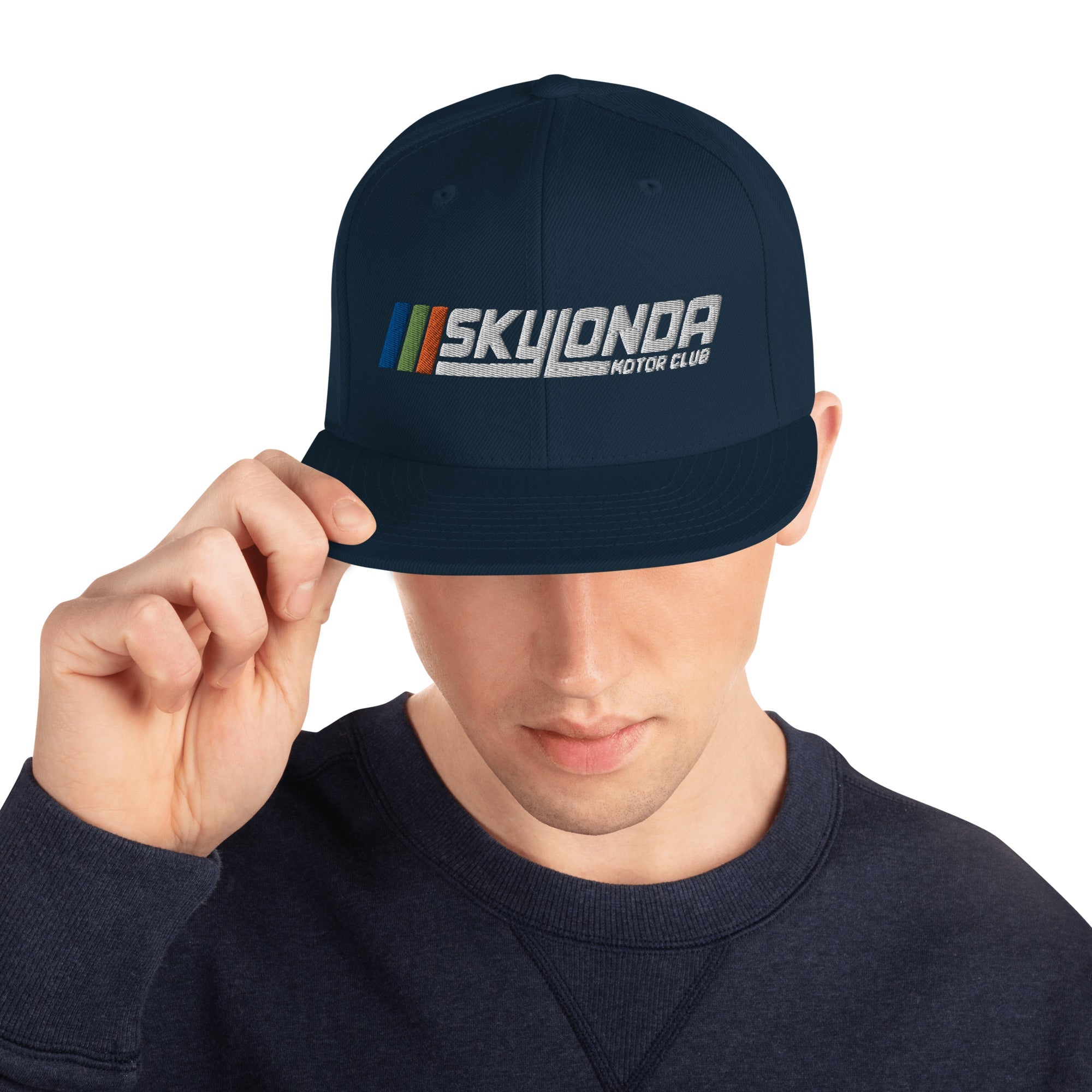 Sky Londa Motor Club Rally Snapback Cap