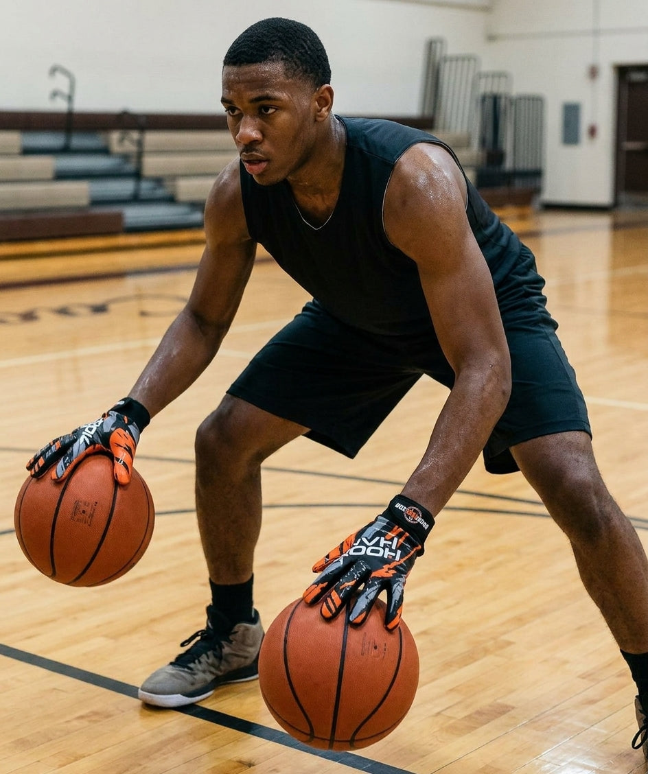 Hoop Handz Weighted Basketball Gloves | Heavy | Increase Hand Speed