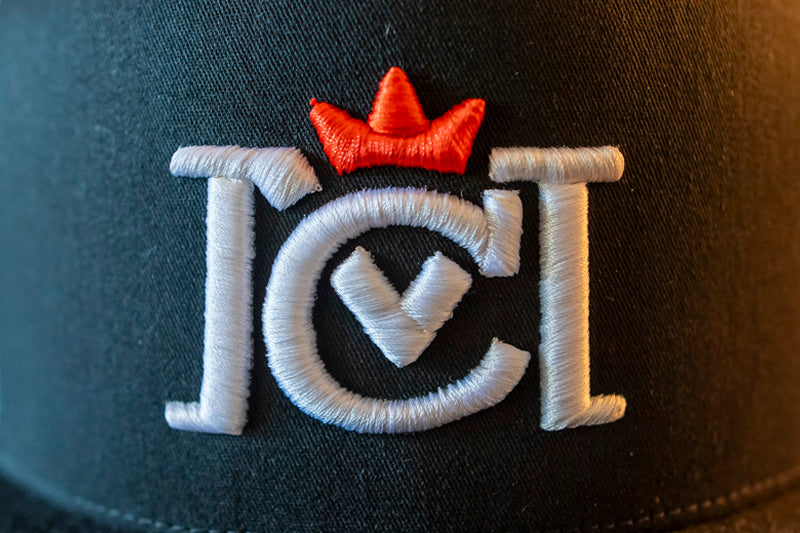 Crown Moto 3D Embroidered Logo Cap