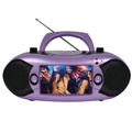 Emerson 7" Bluetooth TV DVD Boombox Lilac - Refurbished