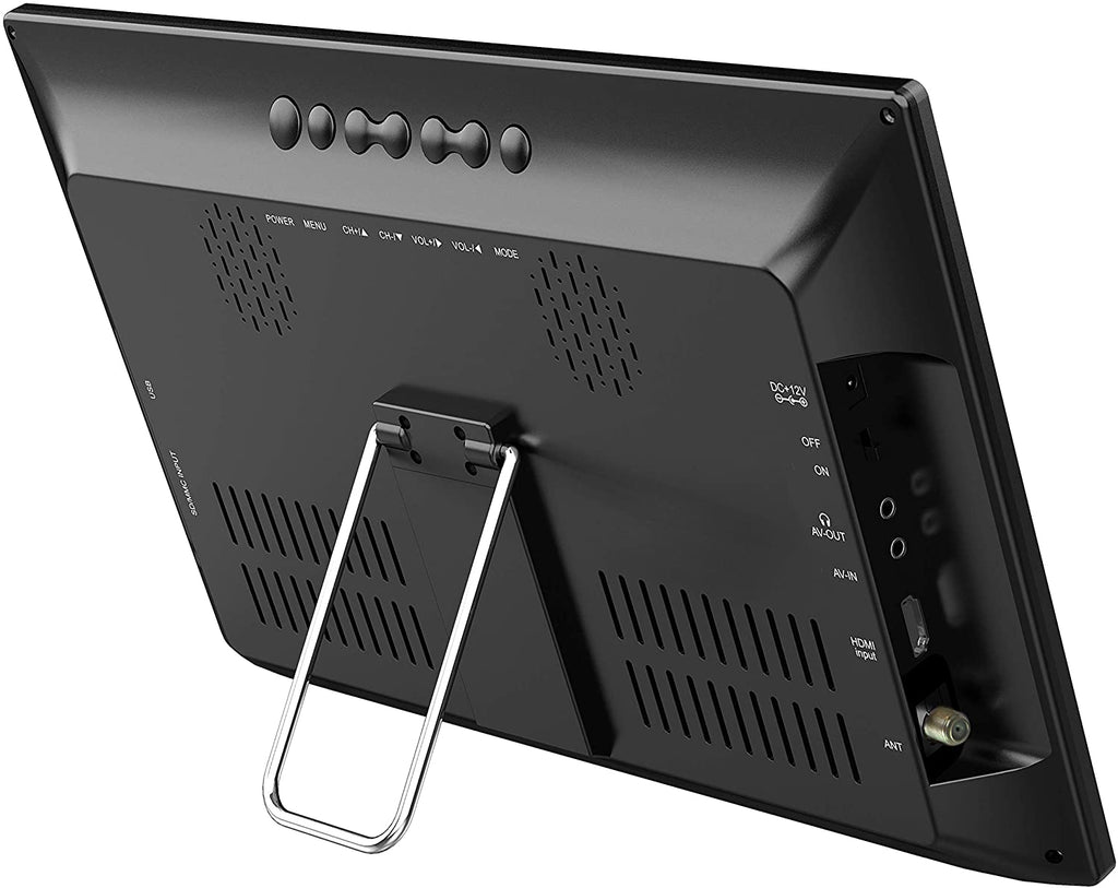 Supersonic 13" Portable Digital LED TV with USB, SD & HDMI Inputs and FM Radio - 12-Volt ACDC Compatible (SC-2813)