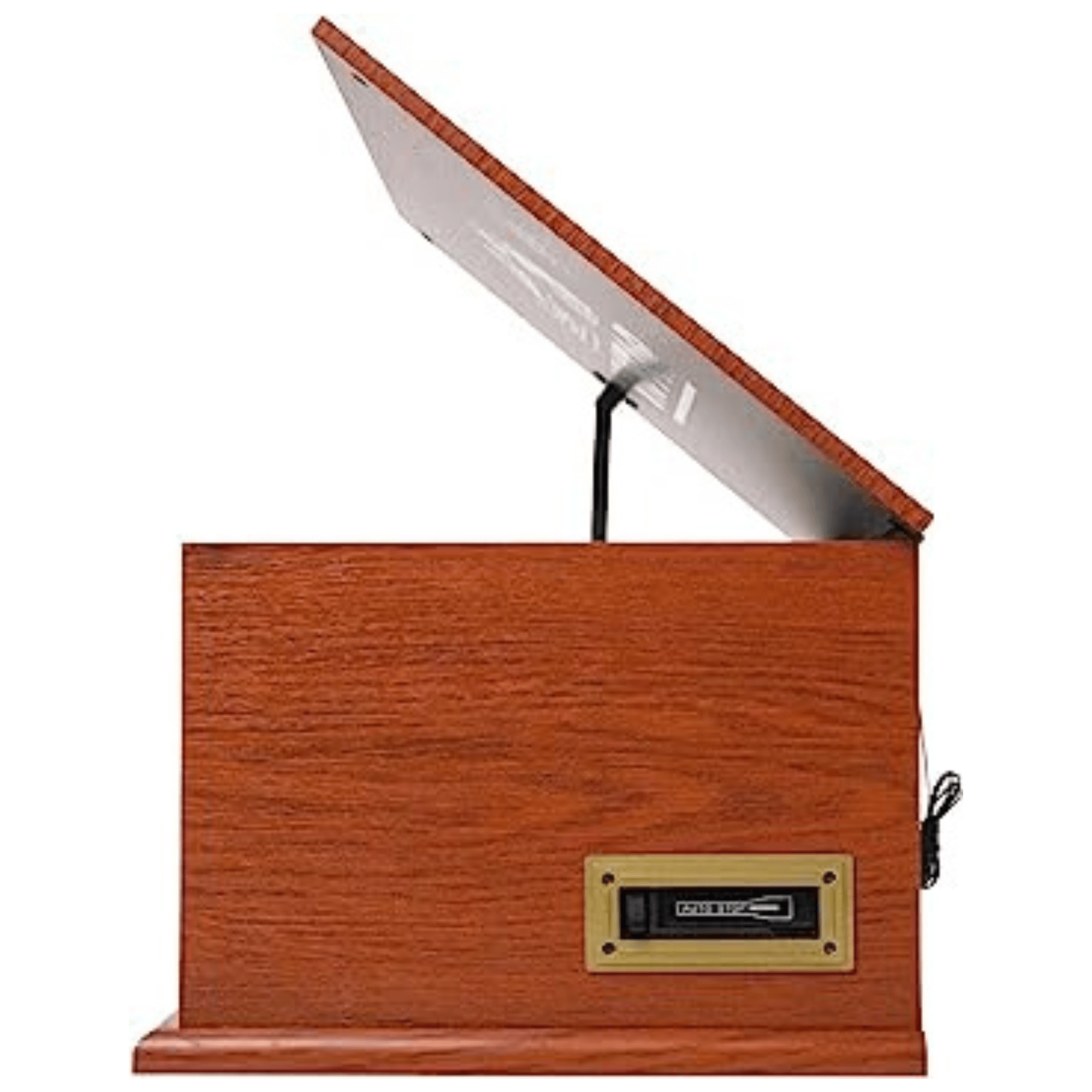 Victor State 7-in-1 Wood Music Center Mahogany - Refurbished