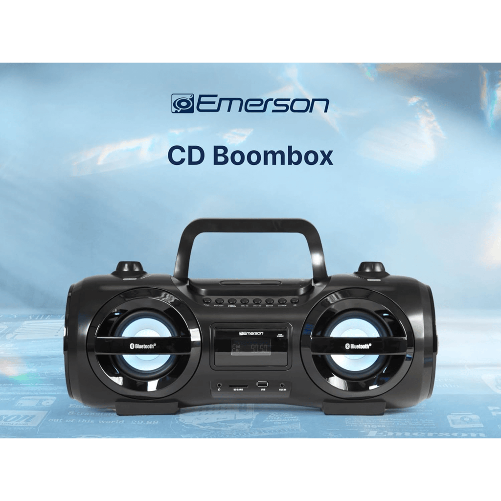 Emerson Retro Portable CD Boombox