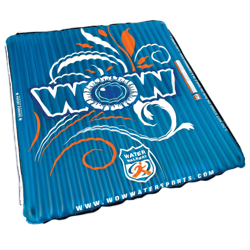 WOW Watersports Water Walkway 6 x 6 Inflatable Walkway with Zippers