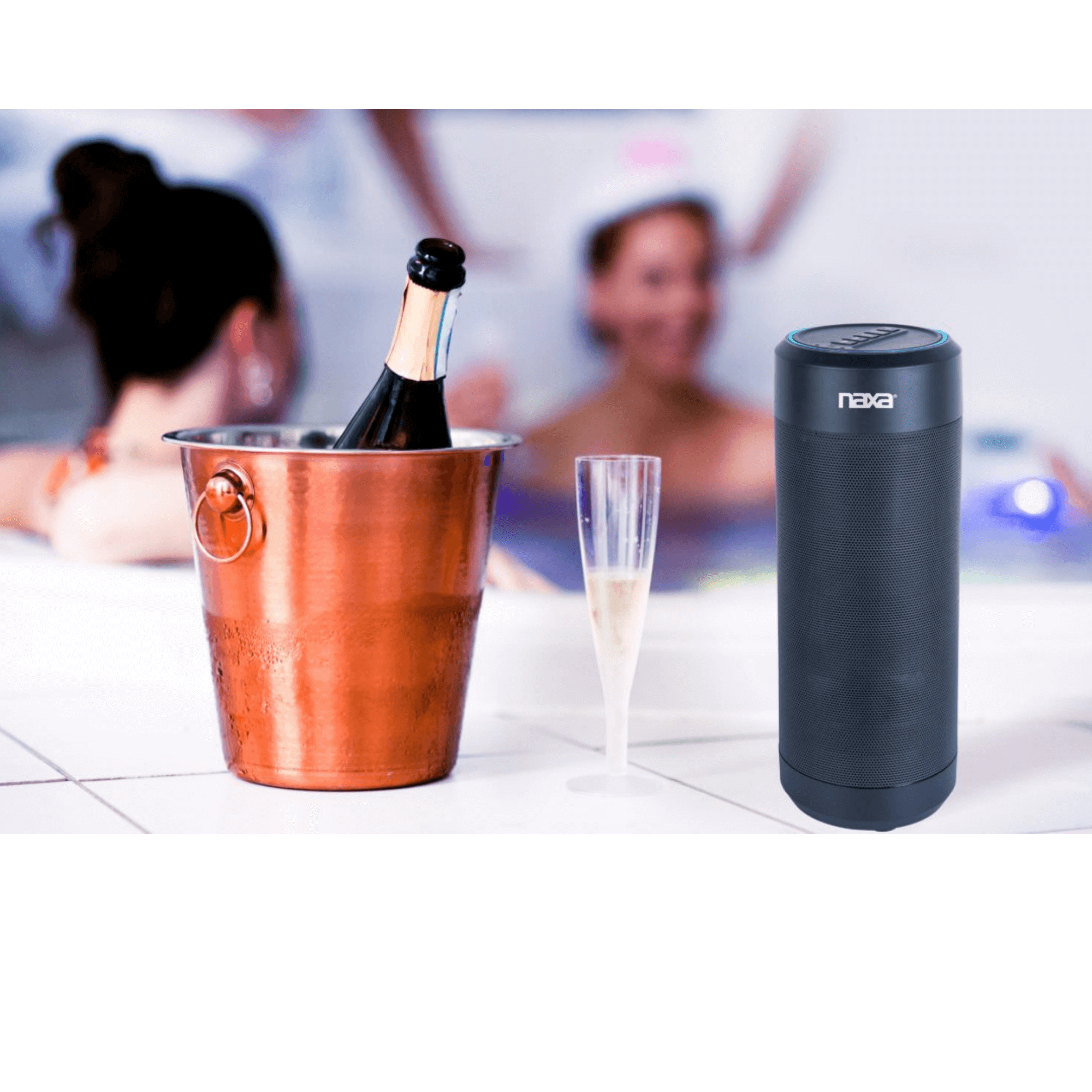 Naxa Wireless Speaker with Voice Control - Refurbished