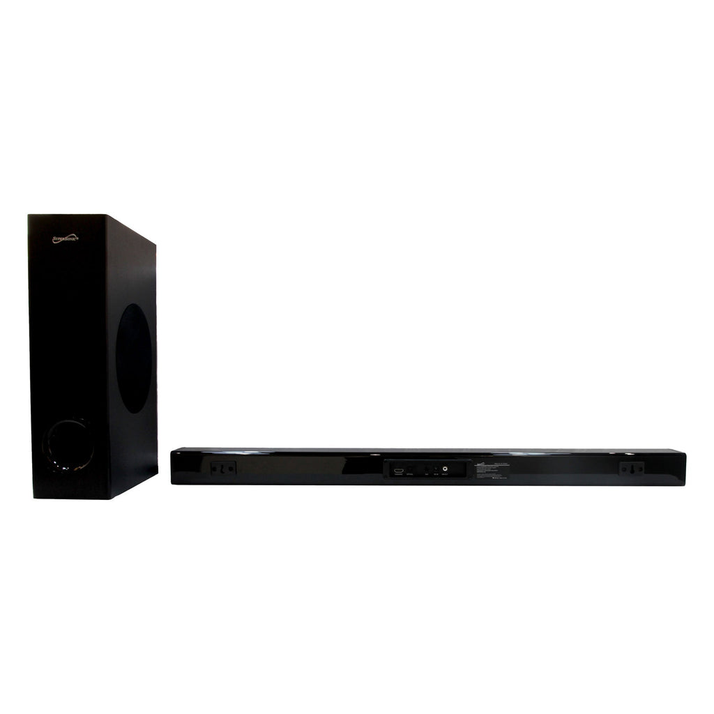 Supersonic 35" Optical Bluetooth Soundbar and Subwoofer